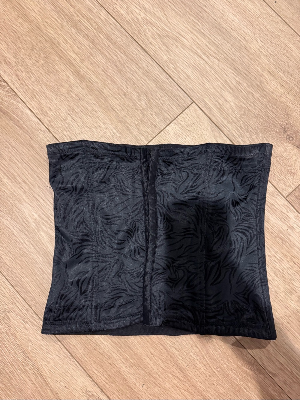 Target Black Women’s Corset Waist Trainer Crop Top